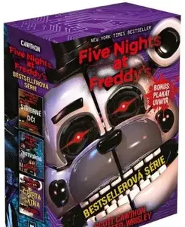 Five Nights at Freddy's: BOX (Stříbrné oči, Znetvoření, Čtvrtá šatna) - Scott Cawthon, Kira, Jana Jašová