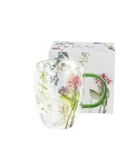 Dvojstenný sklenený hrnček COLORS OF NATURE 350 ml