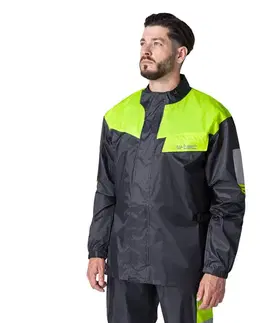 W-TEC Igava čierna-fluo zelená - 3XL