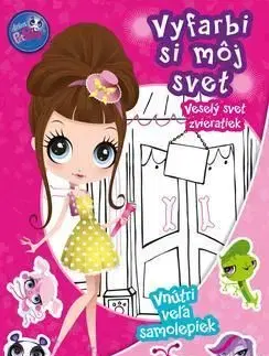 Littles Pet Shop Veselý svet zvieratiek Vyfarbi si môj svet!