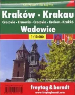 Krakow 1:10 000 Plán mesta