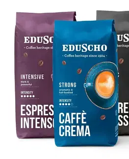 Eduscho Ochutnávkový set 3kg zrnkovej kávy
