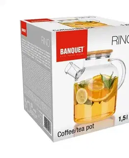 Banquet Sklenená kanvica RINO 1,5 l
