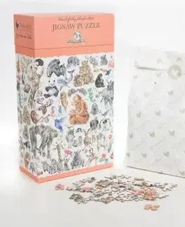 Puzzle "Zoology" Wrendale Designs (1000 dielikov) – zoo