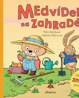 Medvídek na zahradě - Petra Bartíková