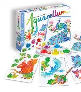 Aquarellum Junior Vtáci a motýle - SentoSphére