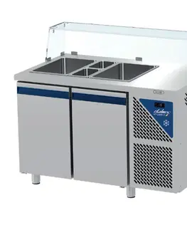  Saladeta DALMEC 2x dvere so sklom