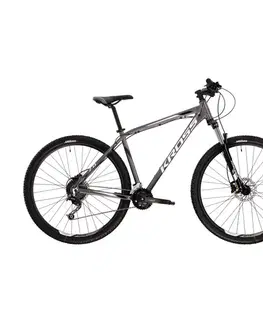 Kross Hexagon 7.0 29" - model 2022 grafitová/biela/čierna - S (17", 174-180 cm)