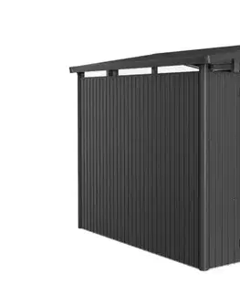 Biohort Záhradný domček BIOHORT Panorama P4 duo 273 × 278 cm (tmavo šedá metalíza)