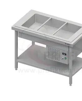  Chladený výdajný stôl na GN nádoby na 4x GN1/1
