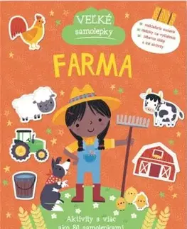 Veľké samolepky - Farma