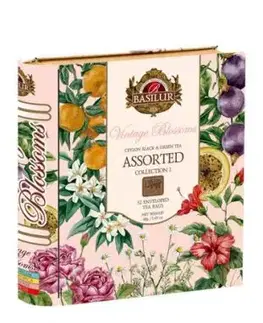 BASILUR Vintage Blossoms Book Assorted plech 32x1,5g