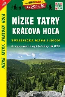 Nízke Tatry-Kráľova Hola 1:50 000