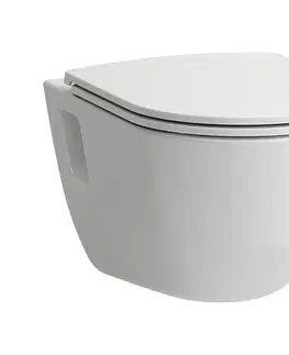 LAUFEN H8669540000001 - Závesné WC PRO + WC sedadlo SoftClose PRO H8669540000001