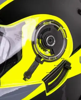 W-TEC Banelmeda čierna-fluo žltá - M (57-58)