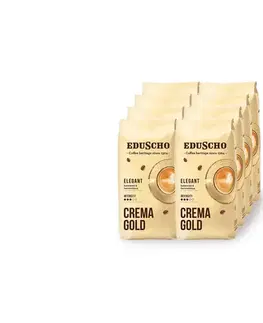 Eduscho Crema Gold – 8 x 1 kg zrnkovej kávy