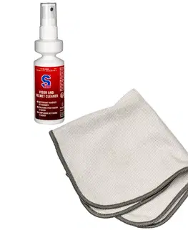 S100 Visor & Helmet Cleaner s utierkou z mikrovlákna
