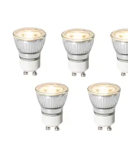 Sada 5 GU10 3-stupňových stmievateľných LED žiaroviek 35 mm 4W 220 lm 3000K