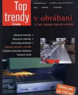 Top trendy v obrábaní IV. časť