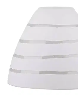 Tienidlo na lampu E27 s mliečnym skleneným pruhom pre lampy Uli