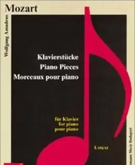 Mozart, Klavierstücke - Wolfgang Amadeus Mozart
