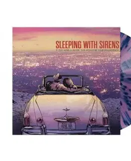 Sleeping With Sirens - If You Were A Movie, This Would Be Your Soundtrack (Purple with Blue Splatter) LP - Sleeping With Sirens