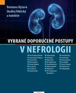 Vybrané doporučené postupy v nefrologii