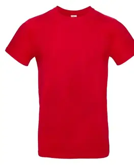 B&C Kuchárske tričko B&C BIG BOY - červené od 3XL - 5XL XXXL
