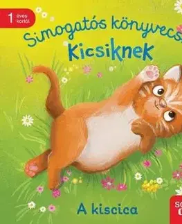 Simogatós könyvecske kicsiknek - A kiscica - Maria Höck