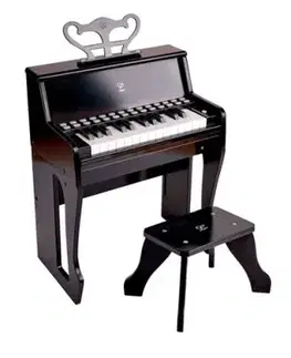 Čierne Piano uč sa pomocou svetiel HAPE - Hape