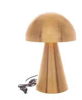 Dekoria Stolová lampa Mushroom Gold 48cm