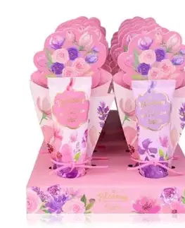Set starostlivosti o ruky BLOSSOM s pilníkom v darčekovej krabičke, Krém na ruky a nechty 30ml, pilník na nechty, vôňa: ruža