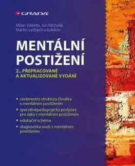 Mentální postižení - 2. vydání - Milan Valenta, Ján Michalík