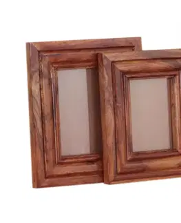 Fotorámčeky sada 2ks Kali indický masív palisander