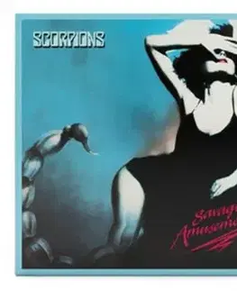 Scorpions - Savage Amusement (Transparent Curacao) LP - Scorpions