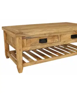 Konferenčný stolík Devi 110x45x60 indický masív mango