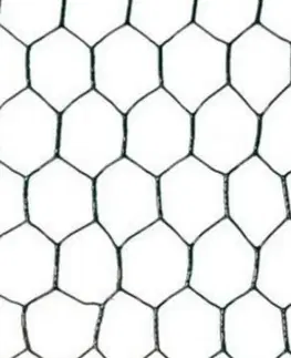 GARDENKUS Pletivo šesťhranné HEX 20x20mm / 1x1000 mm, 5 m, poplastované, GARDENKUS chovateľské