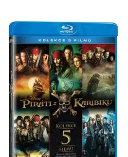 Piráti z Karibiku kolekce 1.-5. 5BD