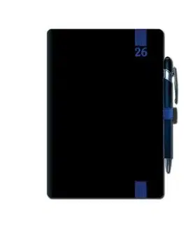 Denný diár A5 2026 ELASTIC blue