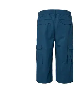 Cargo bermudy s 3/4 dĺžkou, modré