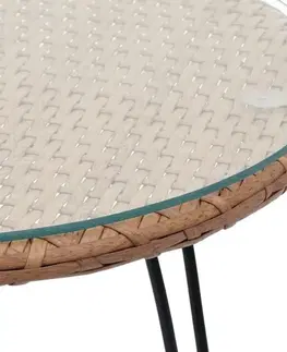 Záhradná balkónová súprava 3 ks Dekorhome