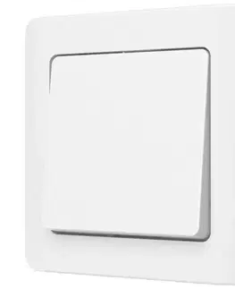 Krížový spínač SILVA white 46127