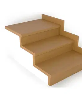 Schodový nášľap / profil TOPSTEP Flex Buk 1200 × 340 × 11 mm