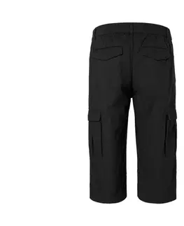 Cargo bermudy s 3/4 dĺžkou, antracitové