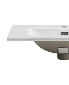 ArtCom Keramické umývadlo SKY3 60 | E-8099-3-60 | biely lesk 60 cm