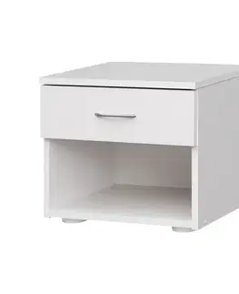 Nočný stolík 140 biela