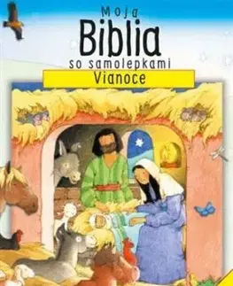 Moja Biblia so samolepkami Vianoce - Wrightová Sally Ann