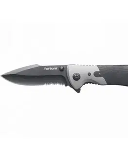 FORTUM Nôž zatvárací s poistkou dl. 120/207mm, čepel 3mm