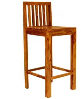Barová stolička indický masív palisander