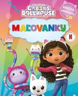 Gabikin kúzelný domček - Maľovanky so samolepkami